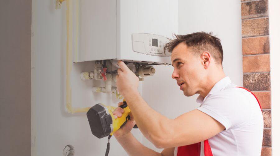 Local water heater installation in Saint Meinrad, IN